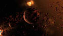 create space ambient atmosphere, dark soundscape