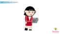 do 2d demonstration animation with cute character