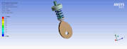 do transient static structural analysis in ansys