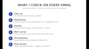 clean your email list, remove duplicates and invalid emails