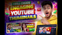 design eyecatching youtube thumbnail