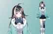 make custom live 2d vtuber model, 2d vtuber rigging,  anime live 2d vtuber model