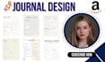design journal,canva workbook design, paperback formatting, planner,ebook design