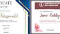 create custom certificate diploma and award design