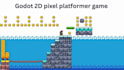 develop a godot 2d pixel art platformer, rpg, or adventure game