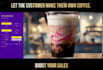 develop ai custom drink creator with interactive website