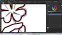 draw minimalist line art logo or signature from raw