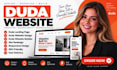 design duda landing page, duda website design duda website builder site redesign