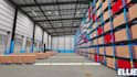 create 3d industrial warehouse logistics automation and conveyor animation