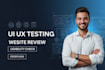 test your website for UI UX and usability issues