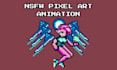 create nsfw pixel art, nsfw pixel characters, sprite sheets and animation