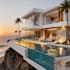 design realistic villa exterior stunning ocean view render