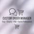 handle your custom orders, personalization and customer requests