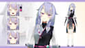 create a live2d vtuber model design for you ready to rigging