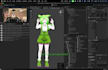 create advanced 3d vtuber burnt peanut filter and vtuber model for streaming