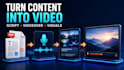 create ai faceless videos from your article PDF or script