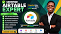 setup airtable database, airtable interface, airtable automation softr expert