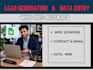 engage in b2b lead generation and fast data entry