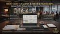 design a professional restaurant menu
