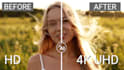 upscale your video to 4k using ai