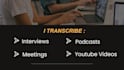 transcribe english audio and video accurately