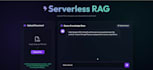 create serverless rag chatbot