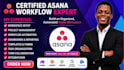 be asana expert for workspace setup asana workflow automation project management