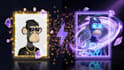 do 2d and 3d nft animation for crypto marketing and social media