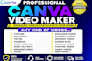 edit your videos professionally in canva pro