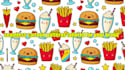 make vector seamless repeat pattern in a cute style
