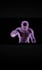 create spooky halloween hologram animation vj loop and haunted projection effect