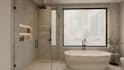 do custom 3d bathroom design and remodeling with master bathroom and render
