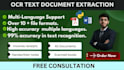do text extracting from pdfs, images, docs using ocr python