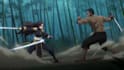 create anime style for youtube video, engaging fighting scenes and content