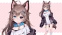 create custom vtuber model in anime style for streaming avatar