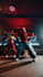 do tiktok dance, attractive shuffle dance group dynamic twerk dance