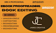 ebook proofreading amazon kindle book editing copyediting proofreading