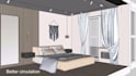 design a smart furniture layout for small spaces and rooms