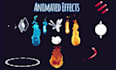 create pixel art vfx, spell effects, attack animation   spritesheet game assets