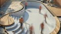 create realistic swimming pool construction timelapse videos