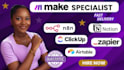 setup made com make com automation fix make com error make com integromat expert