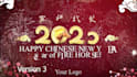 make a beautiful fire horse chinese new year greeting 2026 video