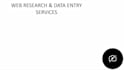 do web research and build data lists in excel