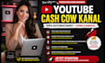create youtube automation cashcow channel