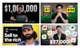 design professional finance youtube thumbnails with high CTR