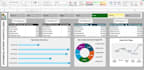 create simple excel dashboard with charts