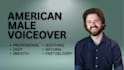 record your deep, rich toned male voice over