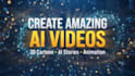 create captivating african folktales video animation, kids rhymes video