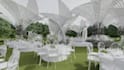 design 3d wedding decors, outdoor and indoor events, ceremony layout walkthrough
