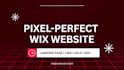 create or modify a responsive wix velo website, wix expert